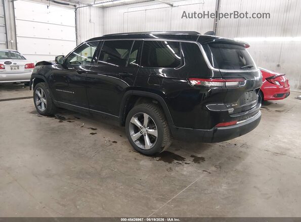 1C4RJKBG9N8543379 2022 JEEP GRAND CHEROKEE L Black უკანა მარცხენა