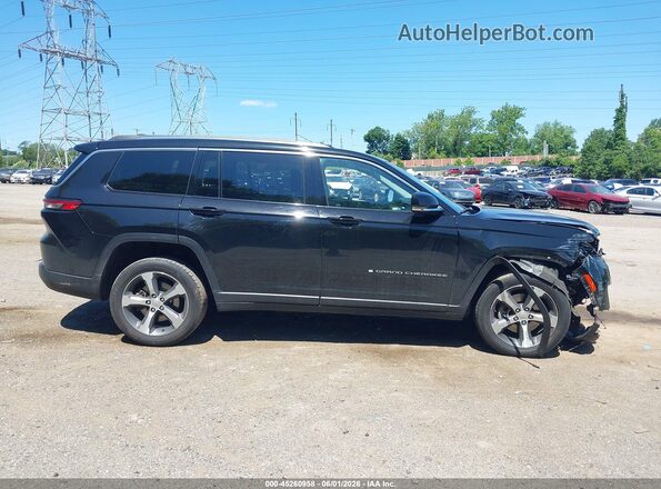 1C4RJKBG9P8769764 2023 JEEP GRAND CHEROKEE L Black Widok wnętrza z tyłu