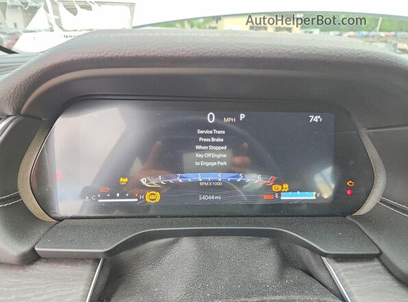 1C4RJKBG9P8853213 2023 JEEP GRAND White Instrument cluster view