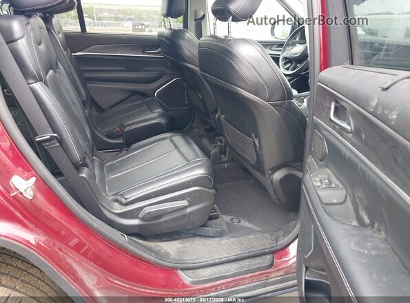 1C4RJKBGXM8123595 2021 JEEP GRAND CHEROKEE L Red VIN կոդի պիտակի տեսք
