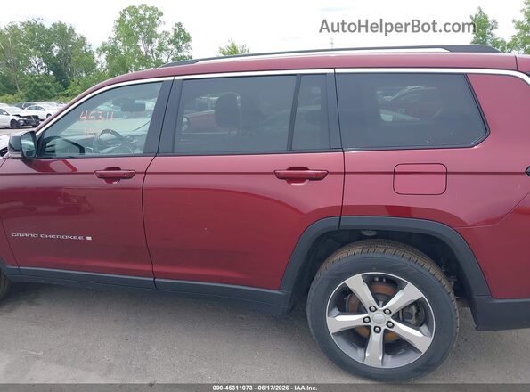 1C4RJKBGXM8123595 2021 JEEP GRAND CHEROKEE L Red 