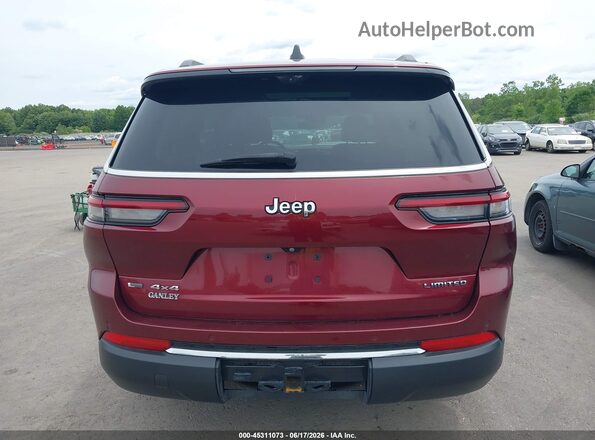 1C4RJKBGXM8123595 2021 JEEP GRAND CHEROKEE L Red 