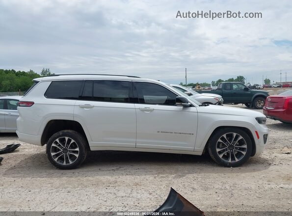 1C4RJKDG1M8129640 2021 JEEP GRAND CHEROKEE L White Widok wnętrza 360 stopni