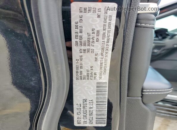 1C4RJKDG1P8107948 2023 JEEP GRAND Black VIN sticker view