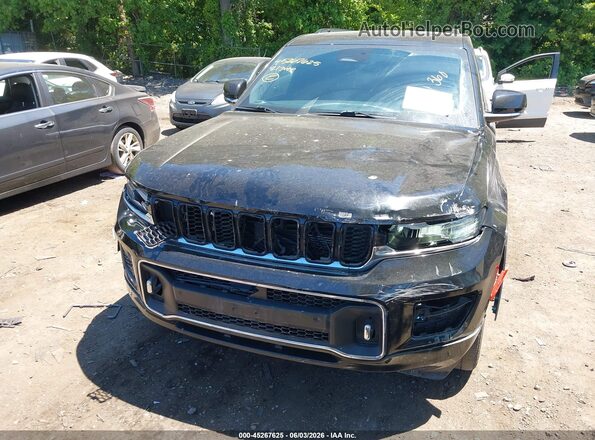 1C4RJKDG4M8117269 2021 JEEP GRAND CHEROKEE L Black წინა ხედი