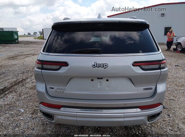 1C4RJKDG4M8155990 2021 JEEP GRAND CHEROKEE L Серебряный 