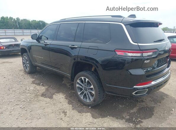 1C4RJKDG5M8128863 2021 JEEP GRAND CHEROKEE L Black Задня ліва чверть