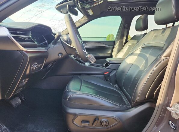 1C4RJKDG6P8841419 2023 JEEP GRAND Charcoal Vista interior delantera