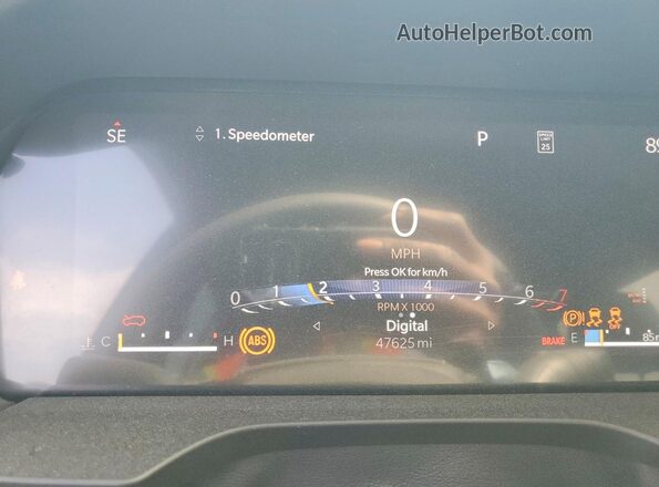 1C4RJKDG6R8524808 2024 JEEP GRAND Gray Instrument cluster view
