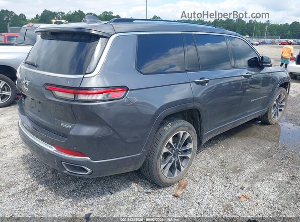 1C4RJKDG7M8177613 2021 JEEP GRAND CHEROKEE L Gray Задня права чверть