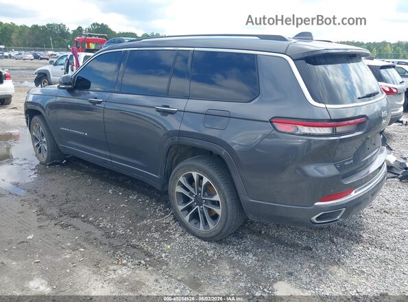 1C4RJKDG7M8177613 2021 JEEP GRAND CHEROKEE L Gray Задня ліва чверть