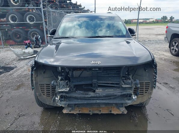 1C4RJKDG7M8177613 2021 JEEP GRAND CHEROKEE L Gray Вид щитка приладів
