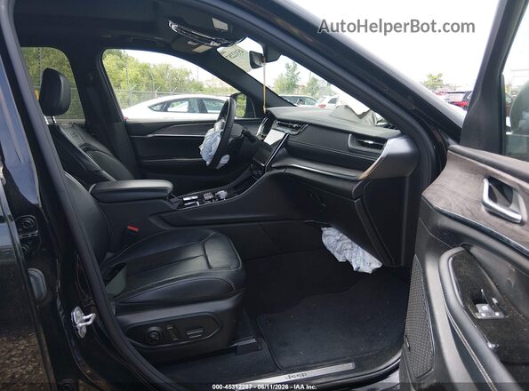 1C4RJKDG7P8700360 2023 JEEP GRAND CHEROKEE L Black Vista interior delantera