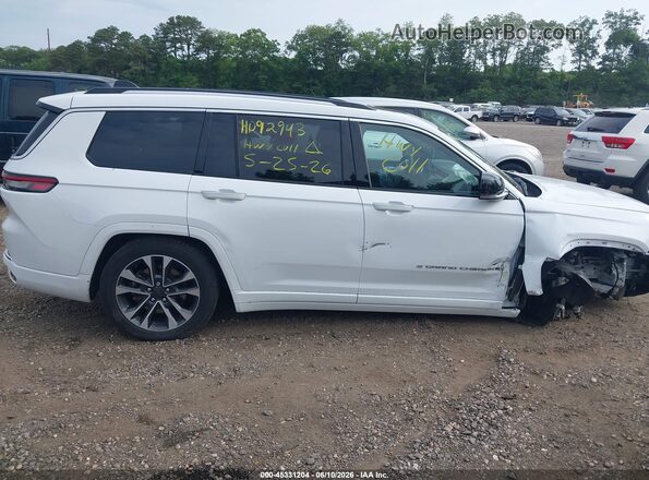 1C4RJKDG7R8917474 2024 JEEP GRAND CHEROKEE L White უკანა სალონის ხედი
