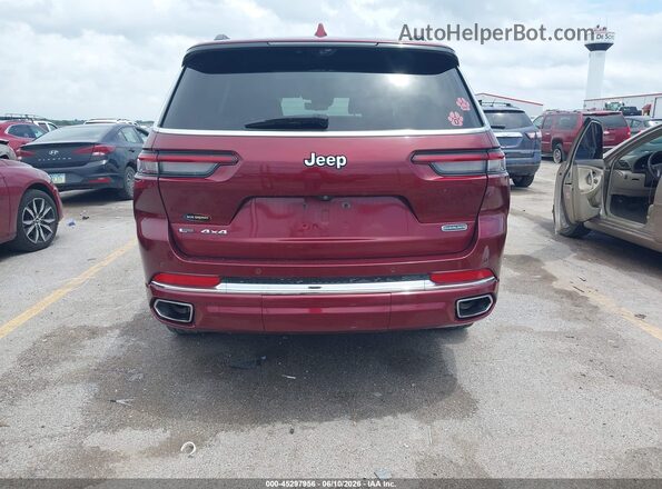 1C4RJKDG8M8156897 2021 JEEP GRAND CHEROKEE L Красный 
