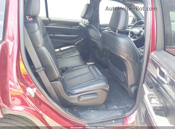 1C4RJKDGXM8169456 2021 JEEP GRAND CHEROKEE L Maroon VIN კოდის სტიკერის ხედი