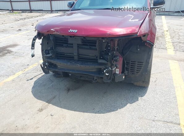1C4RJKDGXM8169456 2021 JEEP GRAND CHEROKEE L Maroon წინა ხედი