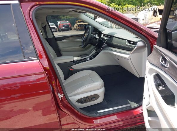 1C4RJKDGXP8723406 2023 JEEP GRAND CHEROKEE L Red Front interior view