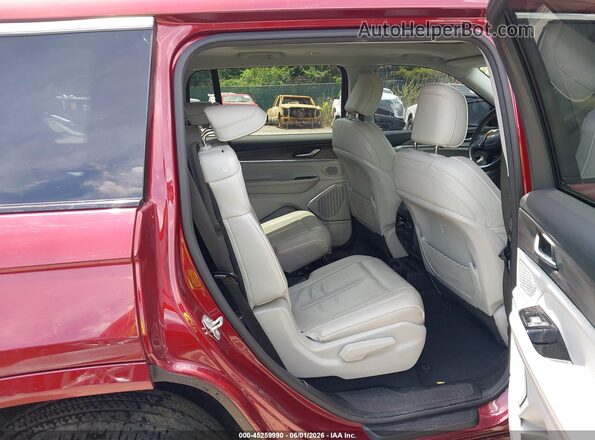 1C4RJKDGXP8723406 2023 JEEP GRAND CHEROKEE L Red VIN sticker view