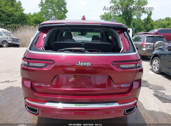 1C4RJKDGXP8723406 2023 JEEP GRAND CHEROKEE L Red 