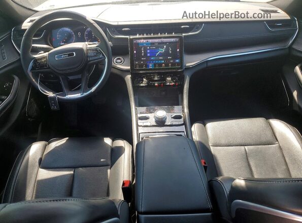 1C4RJKDT0R8548227 2024 JEEP GRAND Gray Առջևի վահանակի տեսք