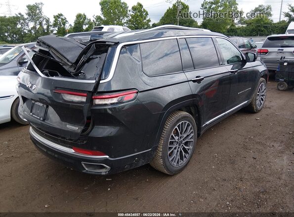 1C4RJKEG3P8802446 2023 JEEP GRAND CHEROKEE L Черный Задняя правая четверть