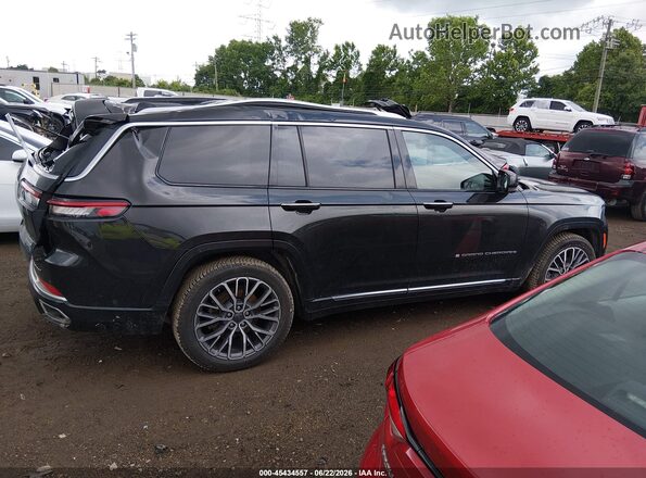 1C4RJKEG3P8802446 2023 JEEP GRAND CHEROKEE L Черный Вид задней части салона