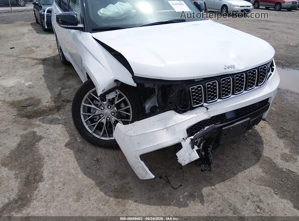 1C4RJKEG5R8608682 2024 JEEP GRAND CHEROKEE L White Դիմացի տեսք