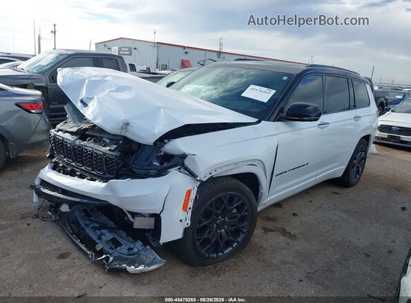 1C4RJKEG5S8769832 2025 JEEP GRAND CHEROKEE L White Front left