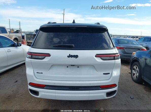 1C4RJKEG5S8769832 2025 JEEP GRAND CHEROKEE L White 