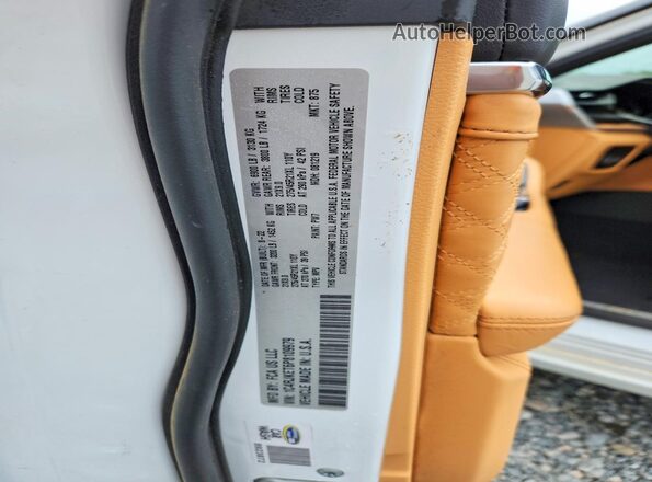 1C4RJKET6P8109979 2023 JEEP GRAND White Vista de la etiqueta del VIN