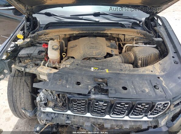 1C4RJKET8M8143725 2021 JEEP GRAND CHEROKEE L Black Вид ззаду
