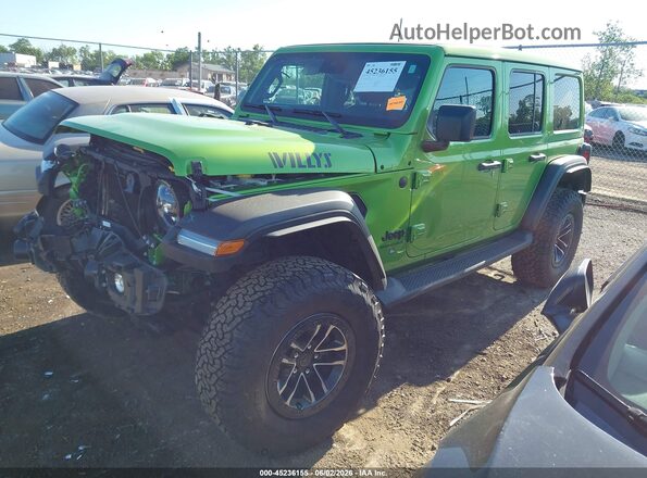 1C4RJXDG0SW622926 2025 JEEP WRANGLER Green Przód lewy