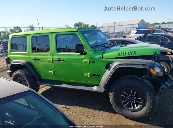1C4RJXDG0SW622926 2025 JEEP WRANGLER Green Widok wnętrza z tyłu