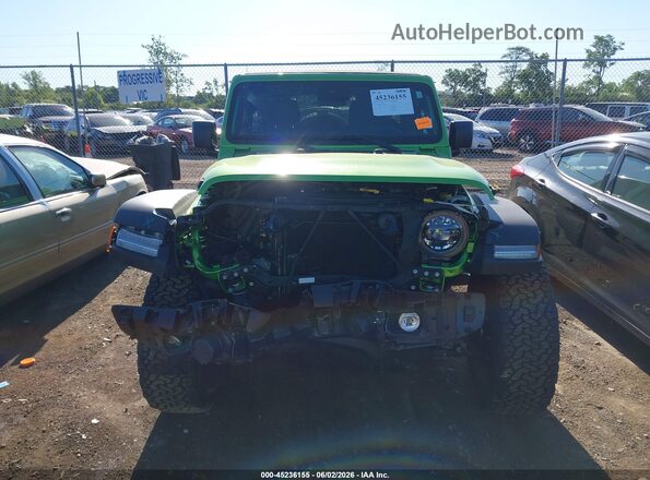 1C4RJXDG0SW622926 2025 JEEP WRANGLER Green Widok zestawu wskaźników