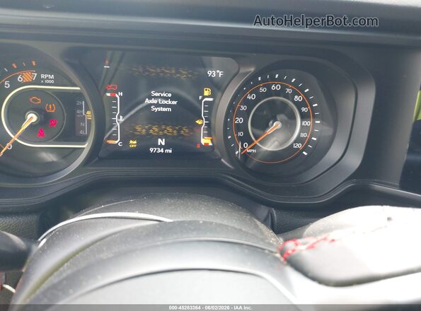 1C4RJXFG4RW271266 2024 JEEP WRANGLER Blue Հետևի նստատեղերի տեսք