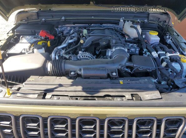 1C4RJXFG9SW657672 2025 JEEP WRANGLER Green Սալոնի հետևի տեսք