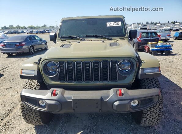 1C4RJXFG9SW657672 2025 JEEP WRANGLER Green Դիմացի տեսք