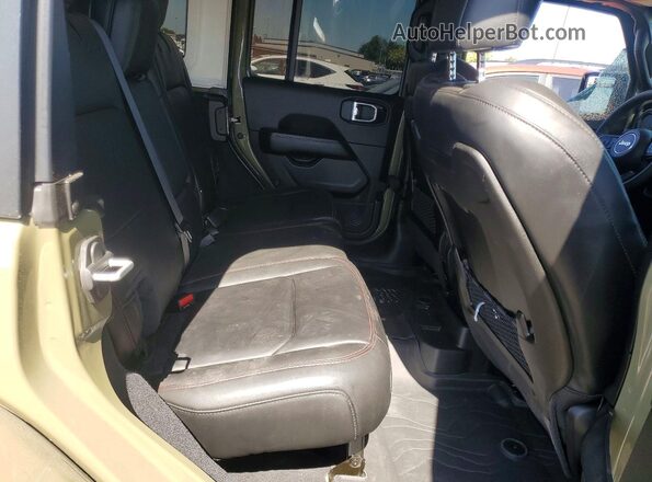 1C4RJXFG9SW657672 2025 JEEP WRANGLER Green Հետևի նստատեղերի տեսք