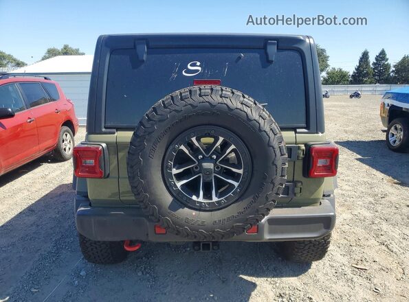 1C4RJXFG9SW657672 2025 JEEP WRANGLER Green Հետևի տեսք