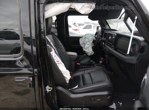 1C4RJXFN6SW517173 2025 JEEP WRANGLER Black Front interior view