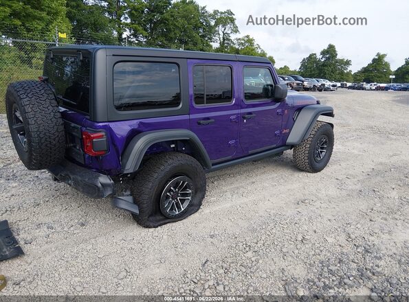 1C4RJXFN9TW272080 2026 JEEP WRANGLER Фиолетовый Задняя правая четверть