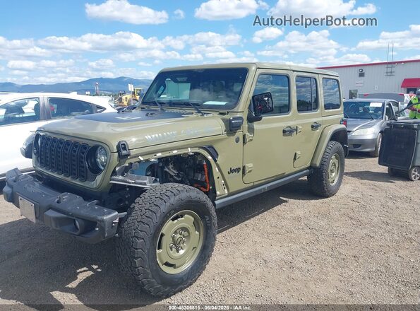 1C4RJXN60SW534335 2025 JEEP WRANGLER Green Front left