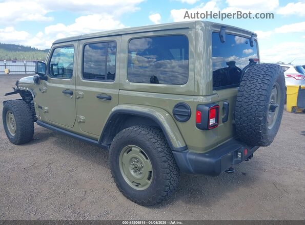 1C4RJXN60SW534335 2025 JEEP WRANGLER Green Rear left