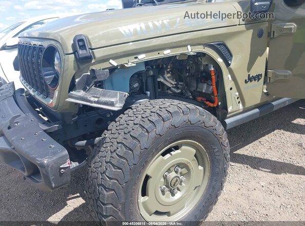 1C4RJXN60SW534335 2025 JEEP WRANGLER Green Front view