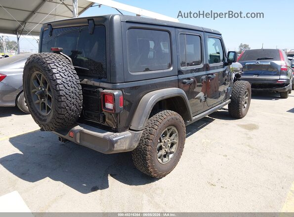 1C4RJXN61SW578778 2025 JEEP WRANGLER Black Trasero derecho