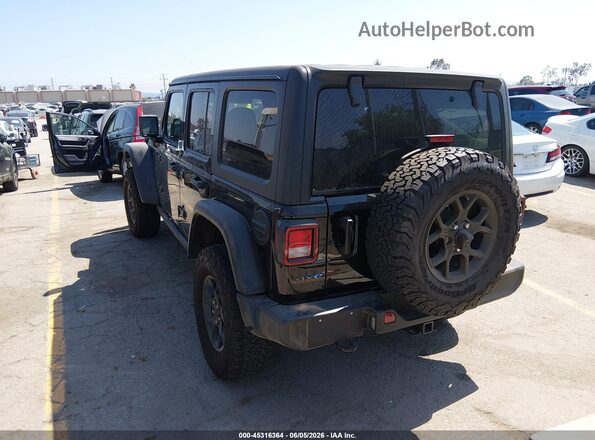 1C4RJXN61SW578778 2025 JEEP WRANGLER Black Trasero izquierdo