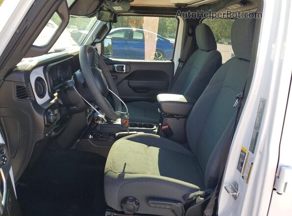 1C4RJXN62SW631858 2025 JEEP WRANGLER White Vista interior delantera