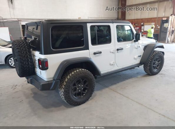 1C4RJXN63SW606418 2025 JEEP WRANGLER White Rear right