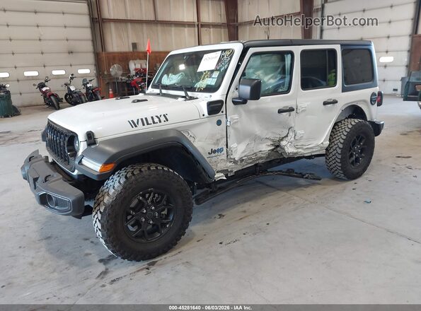 1C4RJXN63SW606418 2025 JEEP WRANGLER White Front left